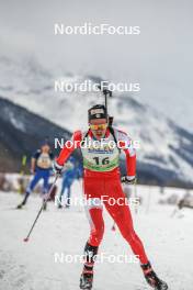 01.04.2023, Bessans, France (FRA): Victor Cullet (FRA) - French Championships biathlon, mass, Bessans (FRA). www.nordicfocus.com. © Authamayou/NordicFocus. Every downloaded picture is fee-liable.