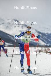 01.04.2023, Bessans, France (FRA): Damien Levet (FRA) - French Championships biathlon, mass, Bessans (FRA). www.nordicfocus.com. © Authamayou/NordicFocus. Every downloaded picture is fee-liable.