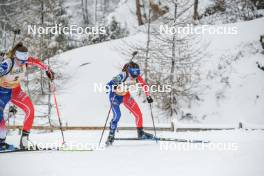 01.04.2023, Bessans, France (FRA): Jeanne Richard (FRA) - French Championships biathlon, mass, Bessans (FRA). www.nordicfocus.com. © Authamayou/NordicFocus. Every downloaded picture is fee-liable.