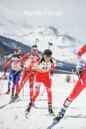 01.04.2023, Bessans, France (FRA): Antonin Delsol (FRA) - French Championships biathlon, mass, Bessans (FRA). www.nordicfocus.com. © Authamayou/NordicFocus. Every downloaded picture is fee-liable.