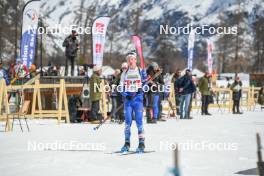 02.04.2023, Bessans, France (FRA): Noe Seigneur (FRA) - French Championships relay, Bessans (FRA). www.nordicfocus.com. © Authamayou/NordicFocus. Every downloaded picture is fee-liable.