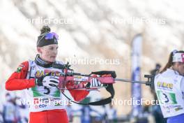 02.04.2023, Bessans, France (FRA): Eva Laine (FRA) - French Championships relay, Bessans (FRA). www.nordicfocus.com. © Authamayou/NordicFocus. Every downloaded picture is fee-liable.