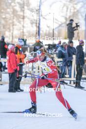 02.04.2023, Bessans, France (FRA): Maya Cloetens (FRA) - French Championships relay, Bessans (FRA). www.nordicfocus.com. © Authamayou/NordicFocus. Every downloaded picture is fee-liable.
