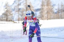02.04.2023, Bessans, France (FRA): Zelie Roy (FRA) - French Championships relay, Bessans (FRA). www.nordicfocus.com. © Authamayou/NordicFocus. Every downloaded picture is fee-liable.