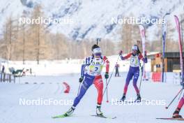 02.04.2023, Bessans, France (FRA): Lou Jeanmonnot (FRA) - French Championships relay, Bessans (FRA). www.nordicfocus.com. © Authamayou/NordicFocus. Every downloaded picture is fee-liable.