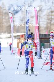 02.04.2023, Bessans, France (FRA): Jeanne Richard (FRA) - French Championships relay, Bessans (FRA). www.nordicfocus.com. © Authamayou/NordicFocus. Every downloaded picture is fee-liable.