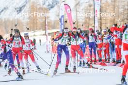 02.04.2023, Bessans, France (FRA): Julie Baverel (FRA) - French Championships relay, Bessans (FRA). www.nordicfocus.com. © Authamayou/NordicFocus. Every downloaded picture is fee-liable.