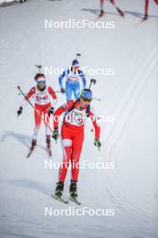 02.04.2023, Bessans, France (FRA): Mila Ambert (FRA) - French Championships relay, Bessans (FRA). www.nordicfocus.com. © Authamayou/NordicFocus. Every downloaded picture is fee-liable.