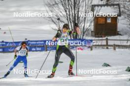 02.04.2023, Bessans, France (FRA): Hugo Francois (FRA) - French Championships relay, Bessans (FRA). www.nordicfocus.com. © Authamayou/NordicFocus. Every downloaded picture is fee-liable.