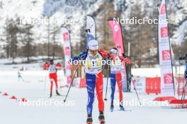02.04.2023, Bessans, France (FRA): Jacques Jefferies (FRA) - French Championships relay, Bessans (FRA). www.nordicfocus.com. © Authamayou/NordicFocus. Every downloaded picture is fee-liable.