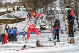 02.04.2023, Bessans, France (FRA): Arthur Thiery (FRA) - French Championships relay, Bessans (FRA). www.nordicfocus.com. © Authamayou/NordicFocus. Every downloaded picture is fee-liable.