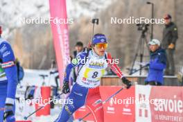 02.04.2023, Bessans, France (FRA): Gilonne Guigonnat (FRA) - French Championships relay, Bessans (FRA). www.nordicfocus.com. © Authamayou/NordicFocus. Every downloaded picture is fee-liable.