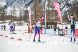 02.04.2023, Bessans, France (FRA): Alexis Nappey (FRA) - French Championships relay, Bessans (FRA). www.nordicfocus.com. © Authamayou/NordicFocus. Every downloaded picture is fee-liable.