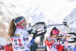 02.04.2023, Bessans, France (FRA): Lola Bugeaud (FRA) - French Championships relay, Bessans (FRA). www.nordicfocus.com. © Authamayou/NordicFocus. Every downloaded picture is fee-liable.