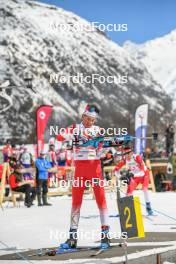02.04.2023, Bessans, France (FRA): Camille Grataloup Manissolle (FRA) - French Championships relay, Bessans (FRA). www.nordicfocus.com. © Authamayou/NordicFocus. Every downloaded picture is fee-liable.