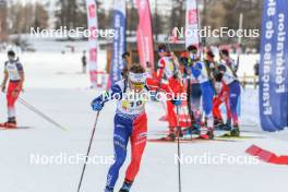 02.04.2023, Bessans, France (FRA): Damien Levet (FRA) - French Championships relay, Bessans (FRA). www.nordicfocus.com. © Authamayou/NordicFocus. Every downloaded picture is fee-liable.