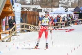02.04.2023, Bessans, France (FRA): Elio Pasqualon (FRA) - French Championships relay, Bessans (FRA). www.nordicfocus.com. © Authamayou/NordicFocus. Every downloaded picture is fee-liable.
