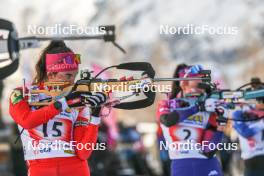 02.04.2023, Bessans, France (FRA): Marion Gravier (FRA) - French Championships relay, Bessans (FRA). www.nordicfocus.com. © Authamayou/NordicFocus. Every downloaded picture is fee-liable.