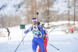 02.04.2023, Bessans, France (FRA): Lou Anne Dupont Ballet Baz (FRA) - French Championships relay, Bessans (FRA). www.nordicfocus.com. © Authamayou/NordicFocus. Every downloaded picture is fee-liable.