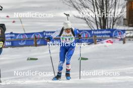 02.04.2023, Bessans, France (FRA): Alexis Colomban (FRA) - French Championships relay, Bessans (FRA). www.nordicfocus.com. © Authamayou/NordicFocus. Every downloaded picture is fee-liable.