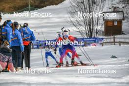 02.04.2023, Bessans, France (FRA): Romain Cordier (FRA) - French Championships relay, Bessans (FRA). www.nordicfocus.com. © Authamayou/NordicFocus. Every downloaded picture is fee-liable.