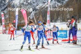 02.04.2023, Bessans, France (FRA): Max Grenard (FRA) - French Championships relay, Bessans (FRA). www.nordicfocus.com. © Authamayou/NordicFocus. Every downloaded picture is fee-liable.