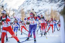 02.04.2023, Bessans, France (FRA): Fiona Laurent (FRA) - French Championships relay, Bessans (FRA). www.nordicfocus.com. © Authamayou/NordicFocus. Every downloaded picture is fee-liable.