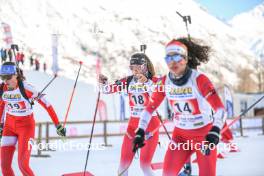 02.04.2023, Bessans, France (FRA): Liz-Thi Lamour (FRA) - French Championships relay, Bessans (FRA). www.nordicfocus.com. © Authamayou/NordicFocus. Every downloaded picture is fee-liable.