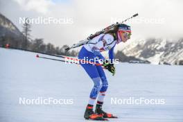 02.04.2023, Bessans, France (FRA): Juliane Jacob (FRA) - French Championships relay, Bessans (FRA). www.nordicfocus.com. © Authamayou/NordicFocus. Every downloaded picture is fee-liable.