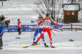 02.04.2023, Bessans, France (FRA): Nathanael Peaquin (FRA) - French Championships relay, Bessans (FRA). www.nordicfocus.com. © Authamayou/NordicFocus. Every downloaded picture is fee-liable.