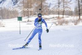 02.04.2023, Bessans, France (FRA): Marine Debloem (FRA) - French Championships relay, Bessans (FRA). www.nordicfocus.com. © Authamayou/NordicFocus. Every downloaded picture is fee-liable.