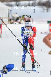02.04.2023, Bessans, France (FRA): Eric Perrot (FRA) - French Championships relay, Bessans (FRA). www.nordicfocus.com. © Authamayou/NordicFocus. Every downloaded picture is fee-liable.