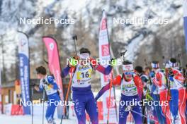 02.04.2023, Bessans, France (FRA): Esteban Javaux (FRA) - French Championships relay, Bessans (FRA). www.nordicfocus.com. © Authamayou/NordicFocus. Every downloaded picture is fee-liable.