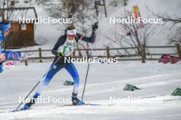 02.04.2023, Bessans, France (FRA): Guillaume Poirot (FRA) - French Championships relay, Bessans (FRA). www.nordicfocus.com. © Authamayou/NordicFocus. Every downloaded picture is fee-liable.
