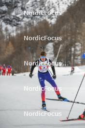 02.04.2023, Bessans, France (FRA): Enzo Bouillet (FRA) - French Championships relay, Bessans (FRA). www.nordicfocus.com. © Authamayou/NordicFocus. Every downloaded picture is fee-liable.