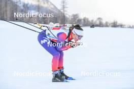 02.04.2023, Bessans, France (FRA): Isaline Bourgeois Armurier (FRA) - French Championships relay, Bessans (FRA). www.nordicfocus.com. © Authamayou/NordicFocus. Every downloaded picture is fee-liable.