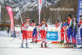 02.04.2023, Bessans, France (FRA): Arthur Thiery (FRA) - French Championships relay, Bessans (FRA). www.nordicfocus.com. © Authamayou/NordicFocus. Every downloaded picture is fee-liable.