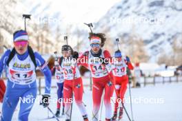 02.04.2023, Bessans, France (FRA): Matilda Dodos (FRA) - French Championships relay, Bessans (FRA). www.nordicfocus.com. © Authamayou/NordicFocus. Every downloaded picture is fee-liable.