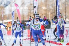 02.04.2023, Bessans, France (FRA): Chloe Missillier (FRA) - French Championships relay, Bessans (FRA). www.nordicfocus.com. © Authamayou/NordicFocus. Every downloaded picture is fee-liable.