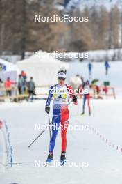 02.04.2023, Bessans, France (FRA): Eric Perrot (FRA) - French Championships relay, Bessans (FRA). www.nordicfocus.com. © Authamayou/NordicFocus. Every downloaded picture is fee-liable.