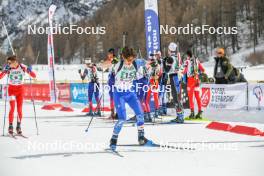 02.04.2023, Bessans, France (FRA): Julien Michel (FRA) - French Championships relay, Bessans (FRA). www.nordicfocus.com. © Authamayou/NordicFocus. Every downloaded picture is fee-liable.