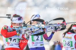 02.04.2023, Bessans, France (FRA): Celia Henaff (FRA) - French Championships relay, Bessans (FRA). www.nordicfocus.com. © Authamayou/NordicFocus. Every downloaded picture is fee-liable.