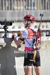08.09.2023, Ruhpolding, Germany (GER): Benedikt Doll (GER) - German Championships biathlon, individual men, Ruhpolding (GER). www.nordicfocus.com. © Reichert/NordicFocus. Every downloaded picture is fee-liable.