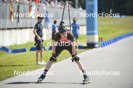 08.09.2023, Ruhpolding, Germany (GER): Moritz Goetschel (GER) - German Championships biathlon, individual men, Ruhpolding (GER). www.nordicfocus.com. © Reichert/NordicFocus. Every downloaded picture is fee-liable.