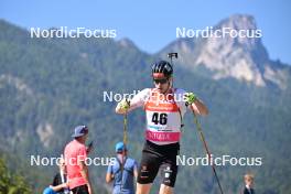 08.09.2023, Ruhpolding, Germany (GER): Johannes Kuehn (GER) - German Championships biathlon, individual men, Ruhpolding (GER). www.nordicfocus.com. © Reichert/NordicFocus. Every downloaded picture is fee-liable.