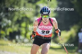 08.09.2023, Ruhpolding, Germany (GER): Marion Wiesensarter (GER) - German Championships biathlon, individual women, Ruhpolding (GER). www.nordicfocus.com. © Reichert/NordicFocus. Every downloaded picture is fee-liable.
