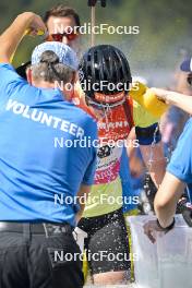10.09.2023, Ruhpolding, Germany (GER): Lenard Kersting (GER) - German Championships biathlon, pursuit men, Ruhpolding (GER). www.nordicfocus.com. © Reichert/NordicFocus. Every downloaded picture is fee-liable.