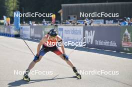 10.09.2023, Ruhpolding, Germany (GER): Arnaud Du Pasquir (SUI) - German Championships biathlon, pursuit men, Ruhpolding (GER). www.nordicfocus.com. © Reichert/NordicFocus. Every downloaded picture is fee-liable.