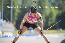 10.09.2023, Ruhpolding, Germany (GER): Aita Gasparin (SUI) - German Championships biathlon, pursuit women, Ruhpolding (GER). www.nordicfocus.com. © Reichert/NordicFocus. Every downloaded picture is fee-liable.