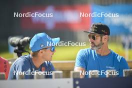 10.09.2023, Ruhpolding, Germany (GER): feature: Marc Kirchner, coach team Germany - German Championships biathlon, pursuit women, Ruhpolding (GER). www.nordicfocus.com. © Reichert/NordicFocus. Every downloaded picture is fee-liable.